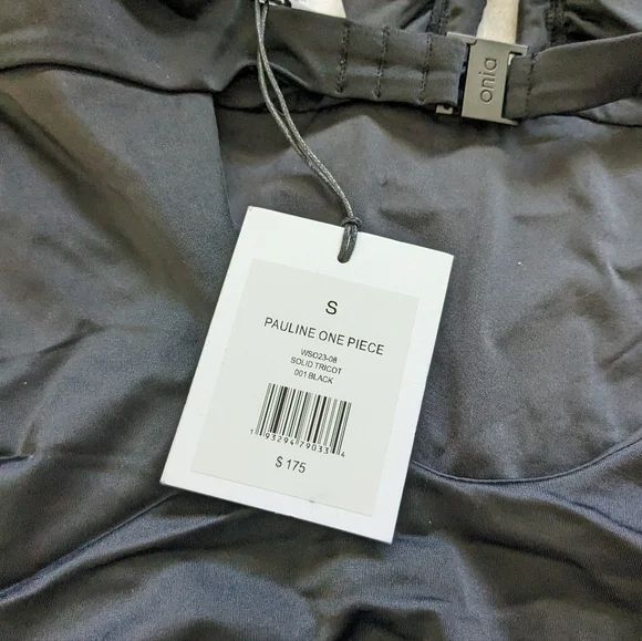 Onia Pauline One Piece Swimsuit Black - Picture 5 of 5